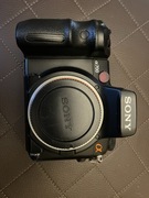 Sony lustrzanka A700 bez tylnej obudowy robi zdjęcia