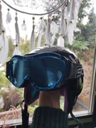 Scott okulary  metaliczne gogle śnieżne zimowe narciarskie snowboardowe 