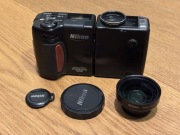 Nikon Coolpix 950, sensor CCD, point&shoot + Ultrawide + karta CF