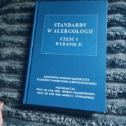 Sprzedam Standardy w Alergologii część 1 wydanie 2