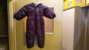 Fioletowy kombinezon dziewczęcy rozmiar 86