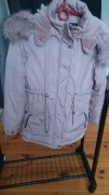 Kurtka parka zimowa dziewczęca r 146