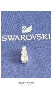 Zawieszka Wisiorek Attract Trilogy 5414970 stal powlekana rodem - Swarovski