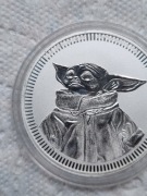 2 DOLARY YODA NIUE 2023R. UNCJA SREBRA.