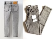 ZARA spodnie jeansy | marmurkowe | rurki | skinny fit | 10 lat