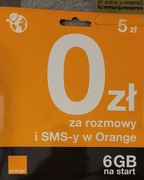 780 737 205 LUB 780 73 72 05 ZŁOTY NUMER ORANGE 