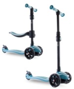 HULAJNOGA TRÓJKOŁOWA BALANSOWA 3w1 KOŁA LED