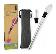 OCHŁADZACZ DO BUTELEK WINA Z NALEWAKIEM I KORKIEM