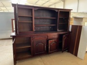 Elegancki Kredens z Nadstawką - Połowa XX w.