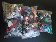 LEGO mix platy płytki modyfikowane 950 gram