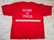 Koszulka T-shirt "Kosovo je Srbija" - Kosowo to Serbia. 2XXL, Nie noszona.