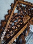 Lustro wykonane z ponad 100 letniej ramy