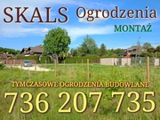 Ogrodzenie tymczasowe budowlane z siatki leśnej