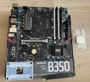 Płyta główna MSI B350M BAZOOKA + Procesor Ryzen 5 1500X 