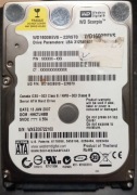 HDD  Western Digital Scorpio WD1600BEVS 160 GB. 2,5-cala