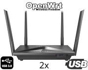Router Wi-Fi D-Link Z OpenWRT 2150/SP 2xUSB 3.0 HW:R1 AC2100 Wave 2 VPN