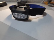 Lampka czołowa baterie 3xAAA