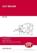 Katalog części Prasy Welger RP 545