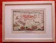 2 mapy "Plan oblężenia Warszawy" i "Planta Pragi i jej atakowania" reprod.