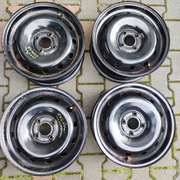 4 felgi stalowe 15 ET50 4x100 Nissan Renault