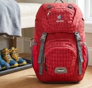 Plecak Deuter Junior 18L czerwony wycieczkowy dla dzieci