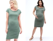 GAP Maternity sukienka ciążowa oliwkowa L
