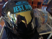 KASK HJC CL-SP BLACK 4XL połysk + 2szyby.