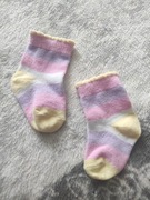 Skarpetki fajne kolorowe dla noworodka 