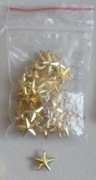 Ozdobne szpilki gwoździe  ( gwiazdki złoty), nit 46 szt