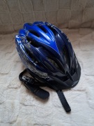 Niebieski kask na rower rolki Unisize 49-54 Sportivo pro kid