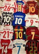 Koszulki Piłkarskie Retro Vintage Lewandowski Totti Ronaldinho Henry