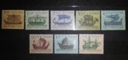 1963 r. Statki żaglowe seria 8 zn. 