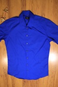 Koszula Jake*s r. 39/40 nieb kr rękaw bawełniana męska 