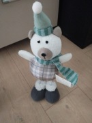 Ozdoba świąteczna 30cm miś