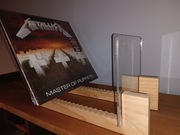 Stojak na płyty winylowe, na 50 sztuk 