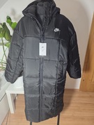 Damska czarna kurtka płaszcz NIKE rozmiar L