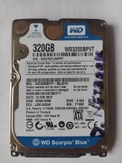Dysk twardy HDD 2,5" 320 GB, WD3200BPVT SATA II