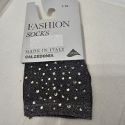 Skarpetki ozdobne calzedonia roz.uni cyrkonie 