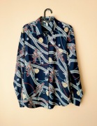 Damska koszul  granatowa M 38 H&M