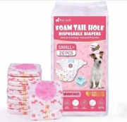 Pet Soft Jednorazowe pieluchy dla psa S rozmiar 