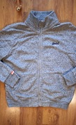 Bluza Superdry r. 3XL Orange Label szara męska dł rękaw bez kaptura męska