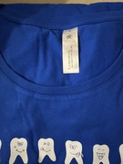t shirt damski  / wzór stomatologiczny /