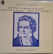 Ludwig van Beethoven kwartety smyczkowe w wykonaniu Busch Quartet. 