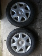 Zimowe opony z felgami 