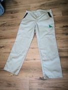 Kempel spodnie męskie cargo 56 robocze beżowe bojówki work