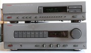 LUXMAN A-005 i T-005 zestaw audio stereo wzmacniacz i  tuner