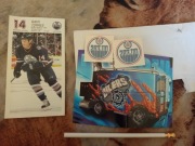 Edmonton Oilers - zestaw pamiątek / unikat!!!