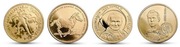 ROCZNIK 2014 -Komplet 4 monety.