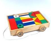 klocki z wózkiem Ikea Mula 25 sztuk