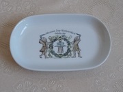 Ceramiczny talerzyk - pamiątka z Muzeum Żup Krakowskich Wieliczka